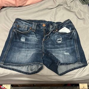 Never worn size 2 gap jean shorts